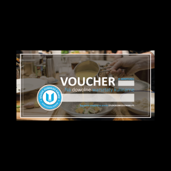 Voucher na warsztaty kulinarne - 150zł